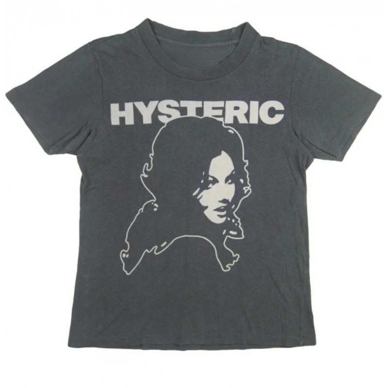 Streetwear Brand Vintage - T-shirt vintage con ritratto di ragazza,