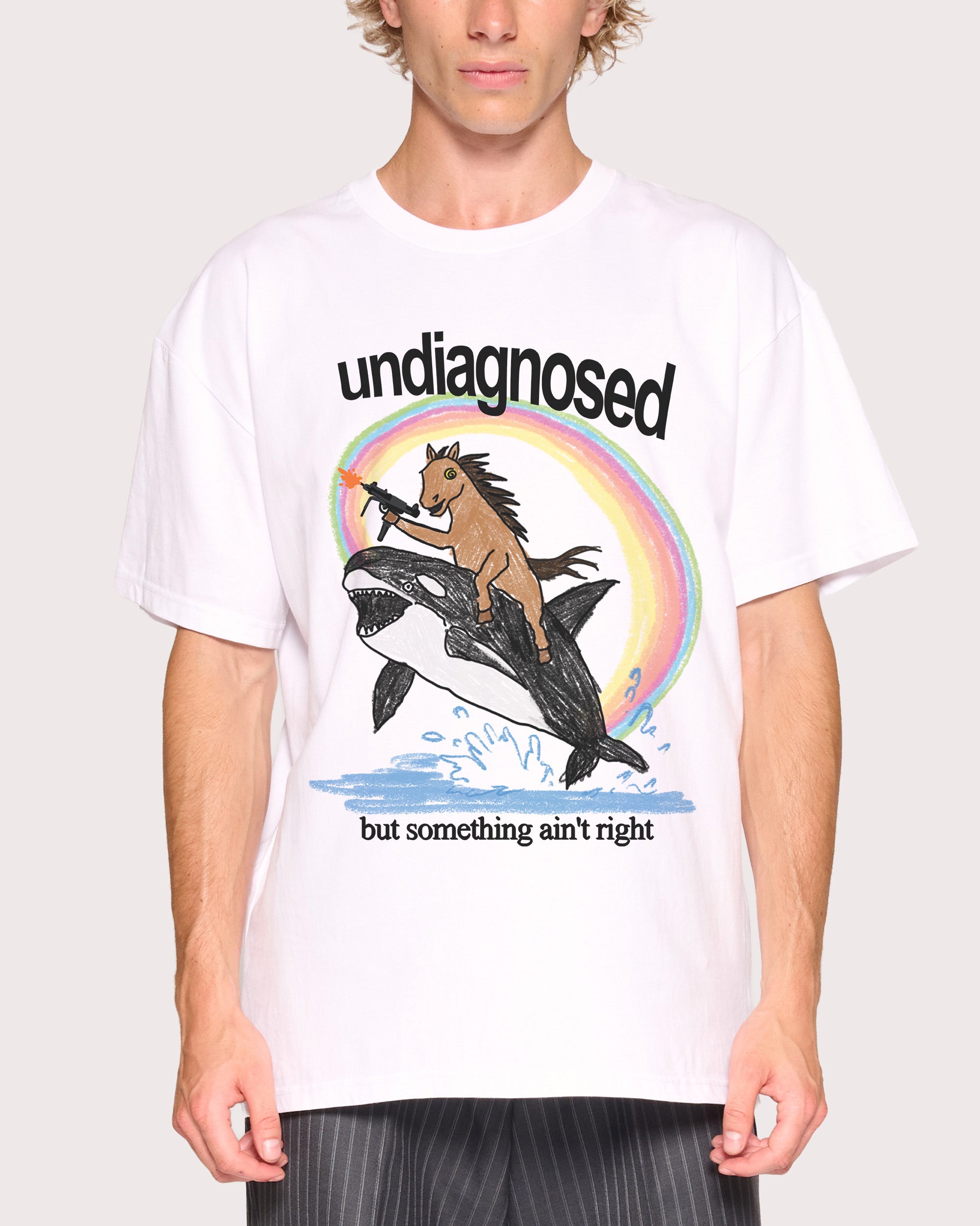 T-shirt grafica in cotone con  - Streetwear Brand Tees recensione e prezzo