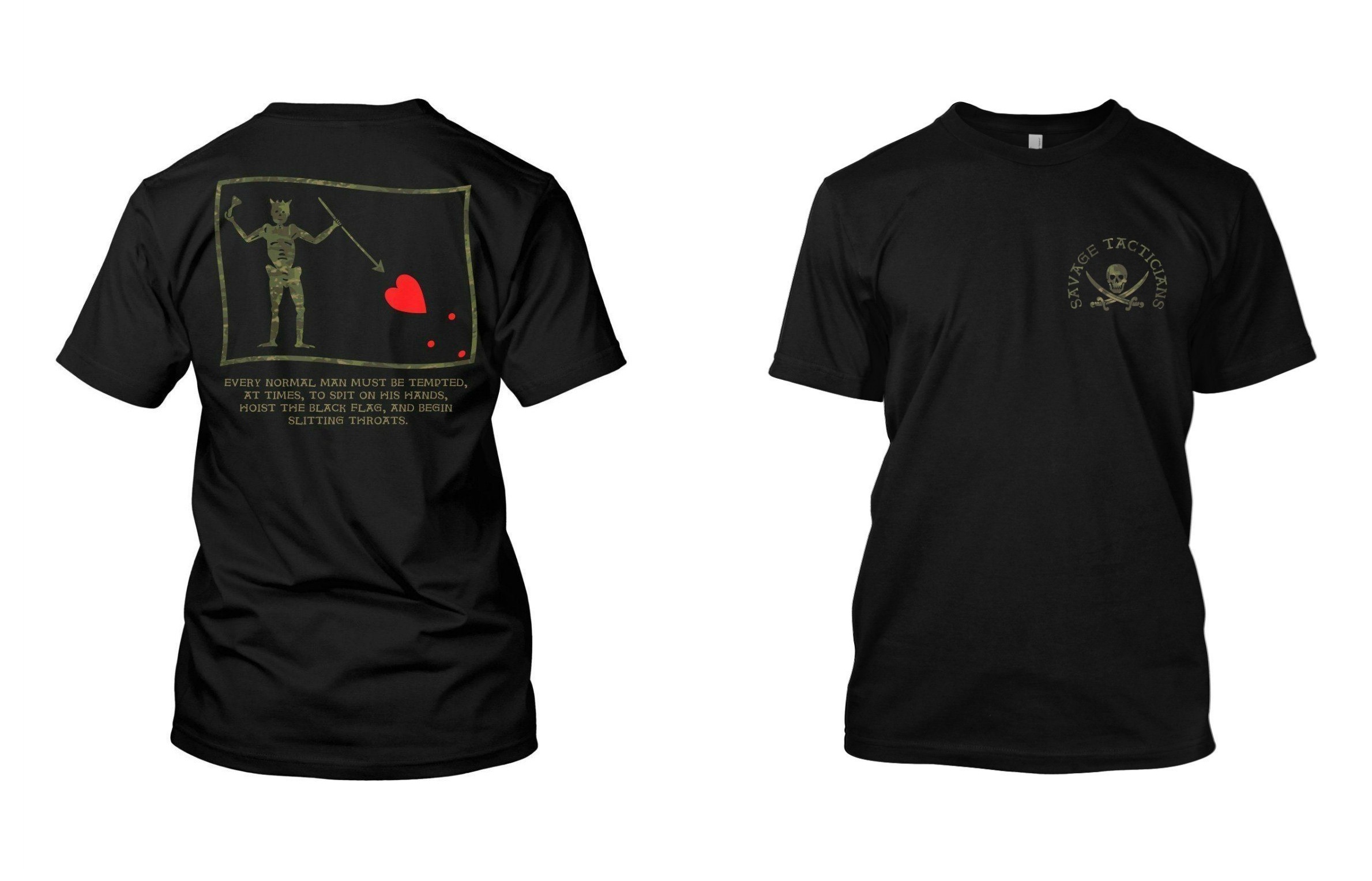 Hoist The Black Flag Savage Ta - Streetwear Brand Tees recensione e prezzo